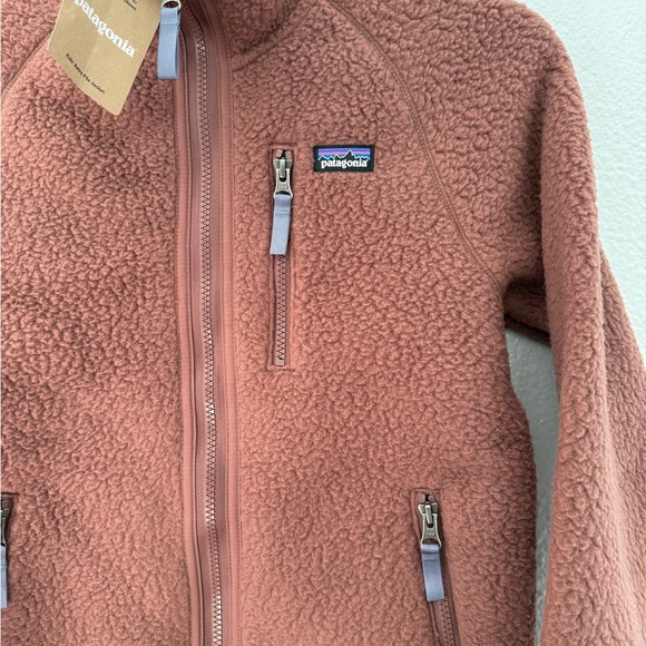 New Patagonia Kid’s Retro Pile Jacket Size: Large (12) - Picture 4 of 16
